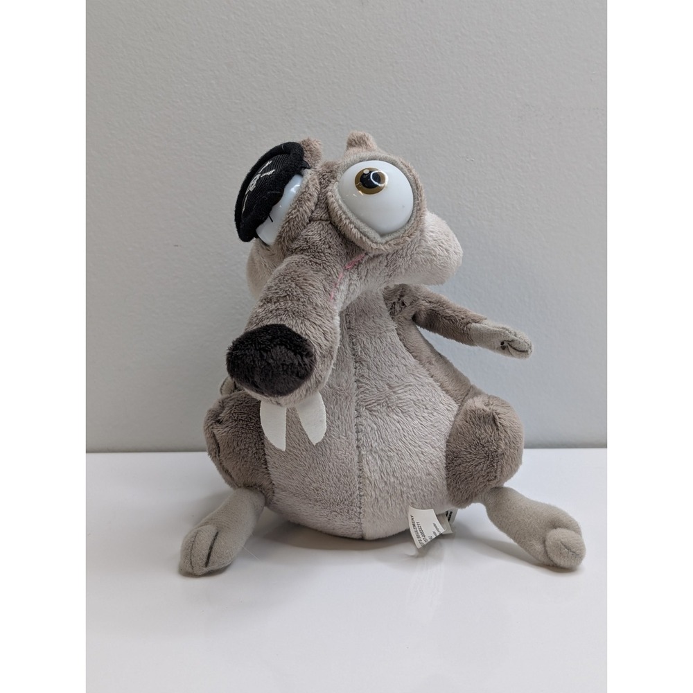 ICE AGE Continental Drift PIRATE SCRAT Squirrel Plush RDP‎ Creative